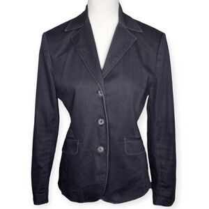 NEW YORK AND COMPANY BLACK BLAZER SZ.6 GUC